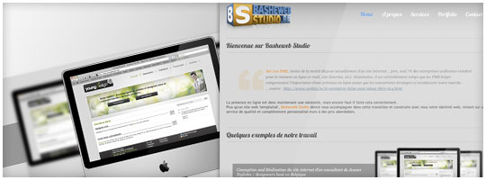 <h4>Basheweb Studio</h4><br /><strong>Conception and Creation</strong> of the Basheweb Studio business. This is a more 'Corporate' site for Basheweb.<br /><br />The website was handcoded with HTML5 + CSS + DRUPAL for full content management